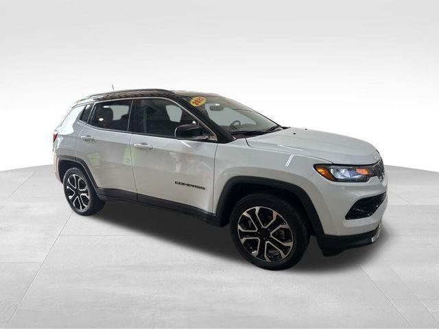 used 2022 Jeep Compass car, priced at $24,995