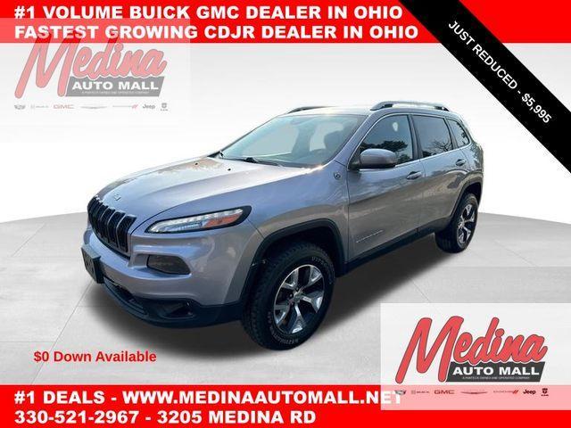 used 2015 Jeep Cherokee car, priced at $5,995