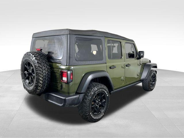 used 2021 Jeep Wrangler Unlimited car, priced at $32,995