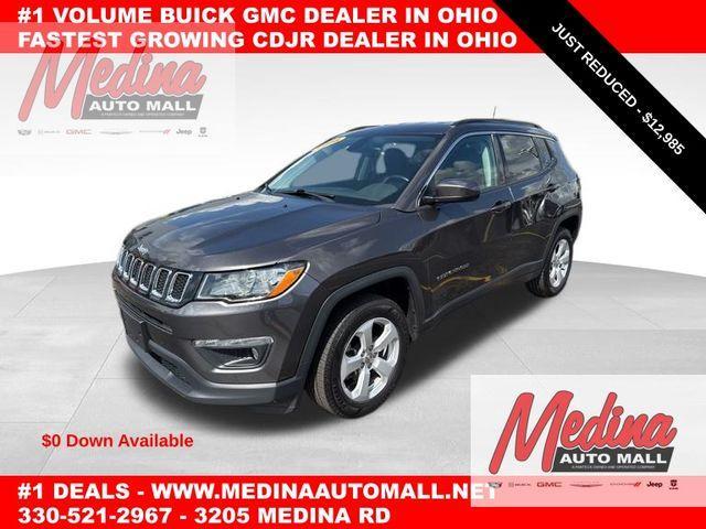 used 2018 Jeep Compass car, priced at $12,985