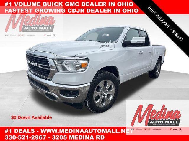 used 2021 Ram 1500 car, priced at $28,637