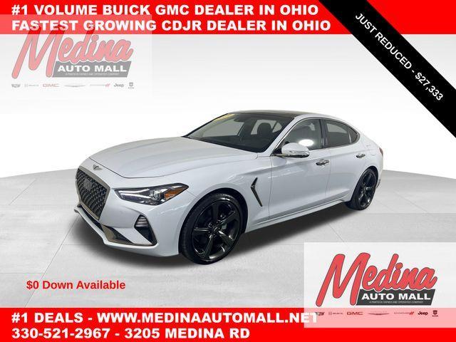 used 2019 Genesis G70 car, priced at $27,333