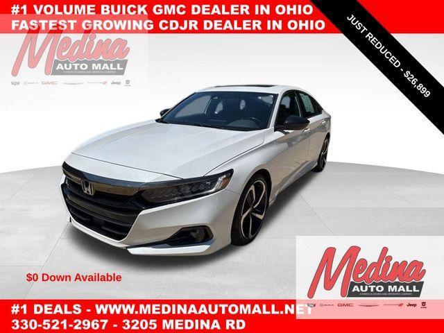 used 2022 Honda Accord car, priced at $26,899