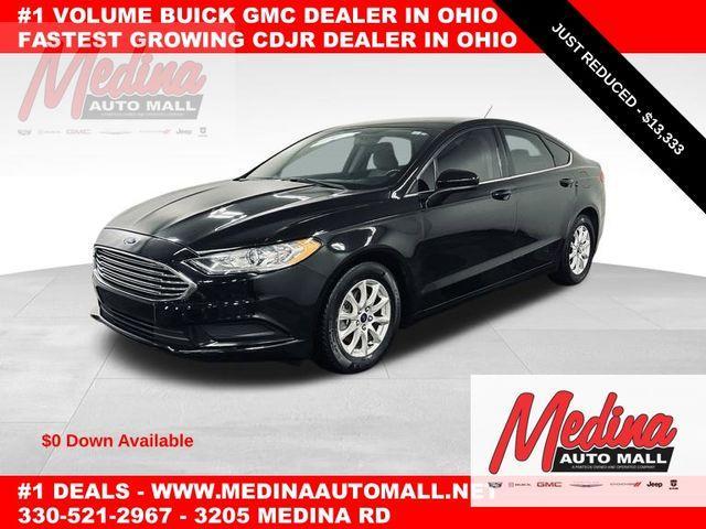 used 2017 Ford Fusion car, priced at $13,333