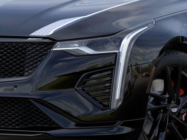 new 2025 Cadillac CT4-V car, priced at $56,030