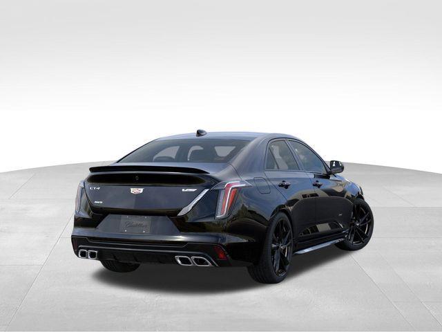 new 2025 Cadillac CT4-V car, priced at $56,030