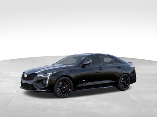 new 2025 Cadillac CT4-V car, priced at $56,030