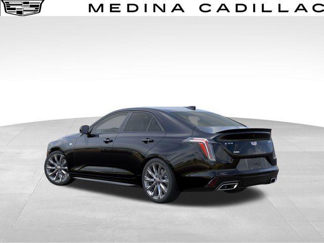 new 2025 Cadillac CT4 car, priced at $48,815