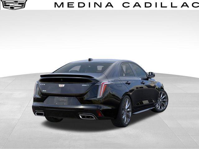 new 2025 Cadillac CT4 car, priced at $48,815