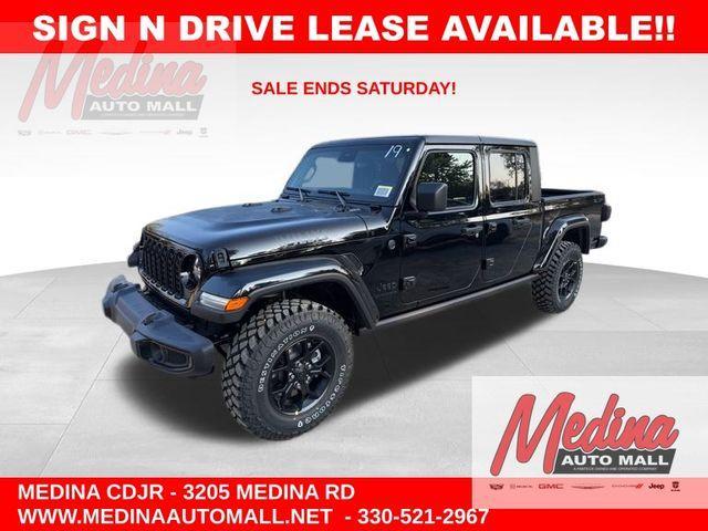 new 2025 Jeep Gladiator car, priced at $49,330