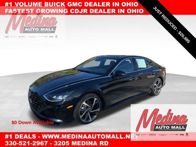 used 2022 Hyundai Sonata car, priced at $20,985