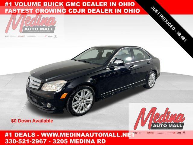 used 2008 Mercedes-Benz C-Class car, priced at $8,481