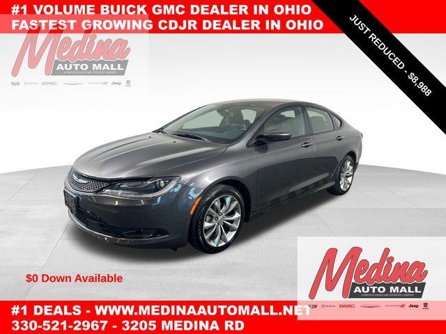 used 2015 Chrysler 200 car, priced at $8,988