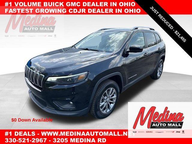 used 2021 Jeep Cherokee car, priced at $21,455