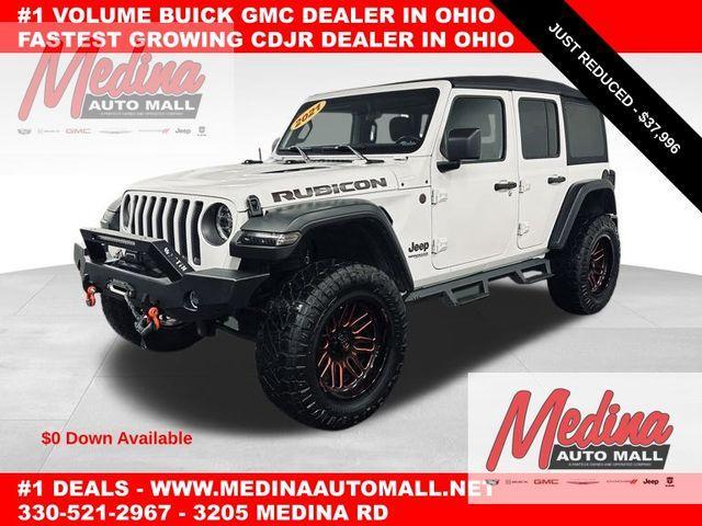 used 2021 Jeep Wrangler Unlimited car, priced at $37,996