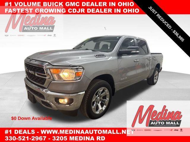 used 2022 Ram 1500 car, priced at $36,985
