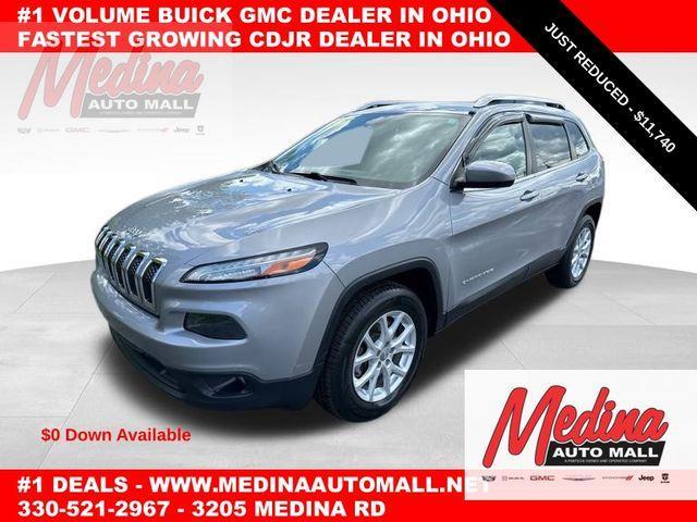 used 2015 Jeep Cherokee car, priced at $11,740