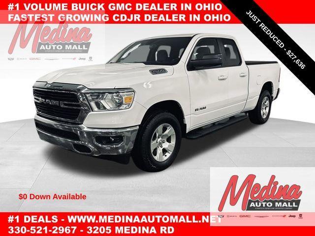 used 2021 Ram 1500 car, priced at $27,636