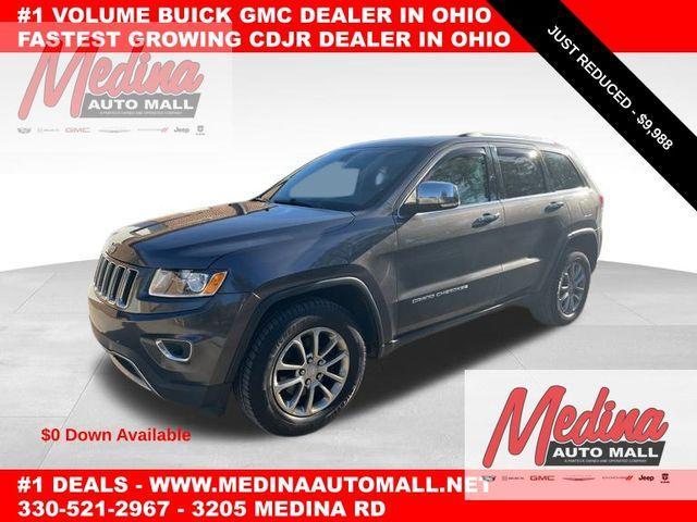 used 2015 Jeep Grand Cherokee car, priced at $9,988