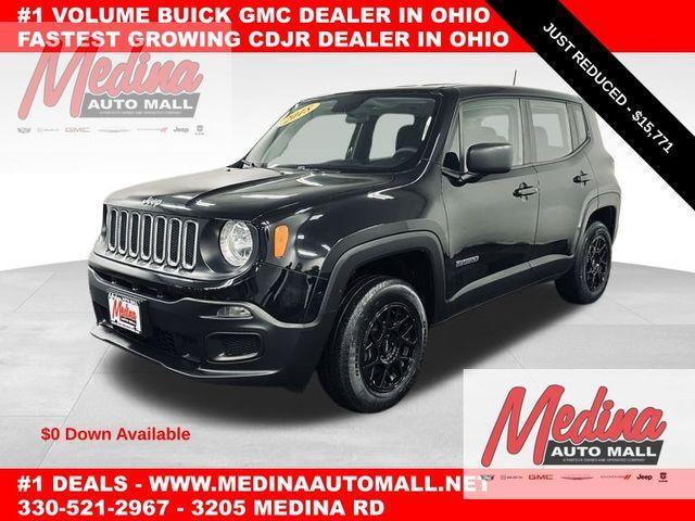 used 2018 Jeep Renegade car, priced at $15,771