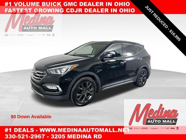 used 2017 Hyundai Santa Fe Sport car, priced at $16,995