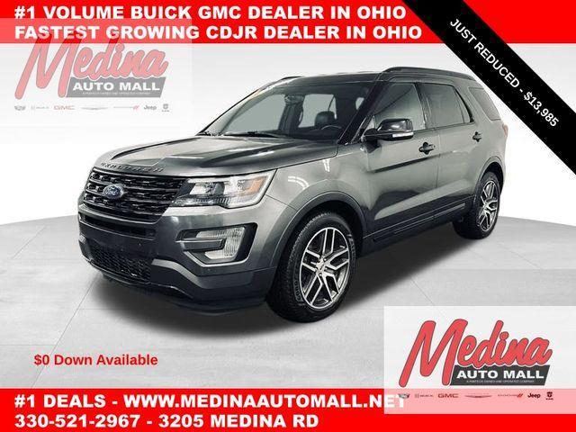 used 2017 Ford Explorer car, priced at $13,985