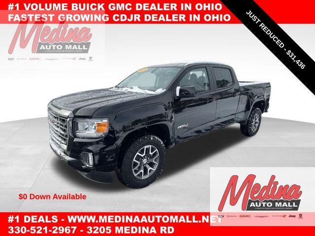 used 2021 GMC Canyon car, priced at $31,436