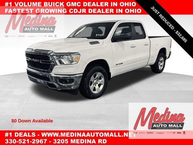 used 2021 Ram 1500 car, priced at $32,685