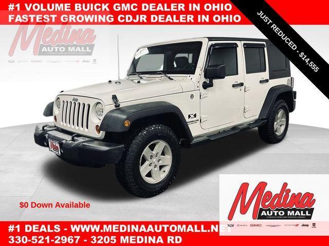 used 2009 Jeep Wrangler Unlimited car, priced at $14,555