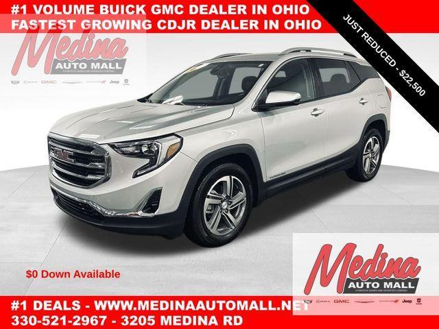 used 2021 GMC Terrain car, priced at $22,500