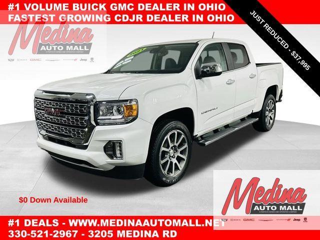 used 2021 GMC Canyon car, priced at $37,995