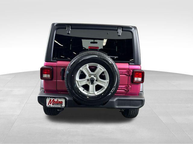 used 2022 Jeep Wrangler Unlimited car, priced at $33,701