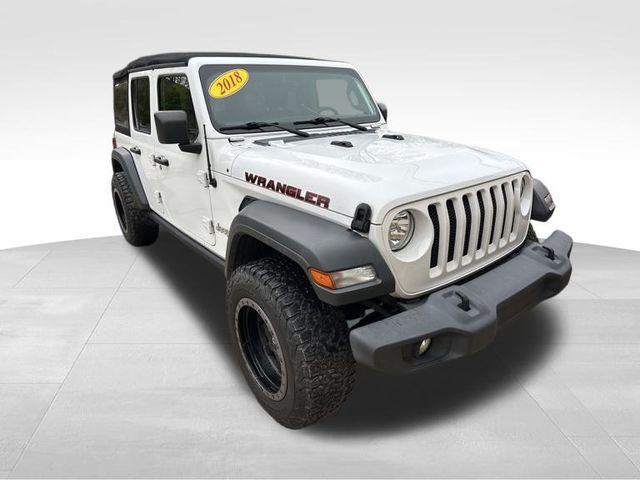 used 2018 Jeep Wrangler Unlimited car, priced at $25,911