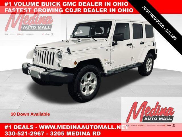 used 2014 Jeep Wrangler Unlimited car, priced at $21,995