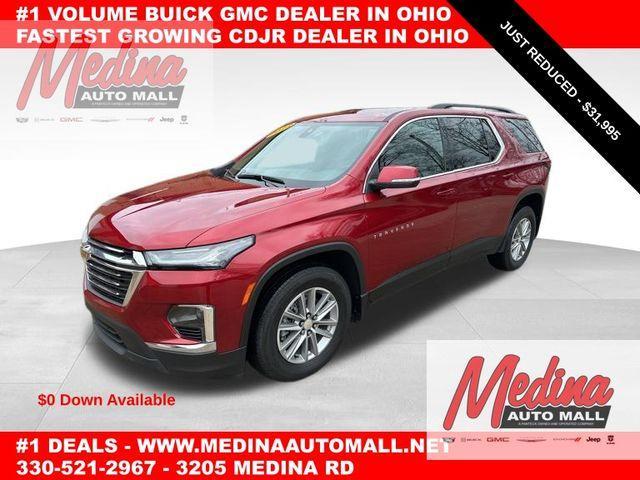 used 2022 Chevrolet Traverse car, priced at $31,995