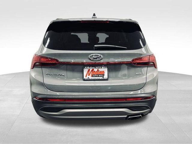 used 2021 Hyundai Santa Fe car, priced at $19,995