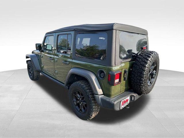 used 2021 Jeep Wrangler Unlimited car, priced at $29,495