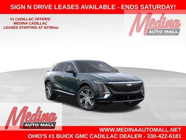 new 2024 Cadillac LYRIQ car, priced at $50,590