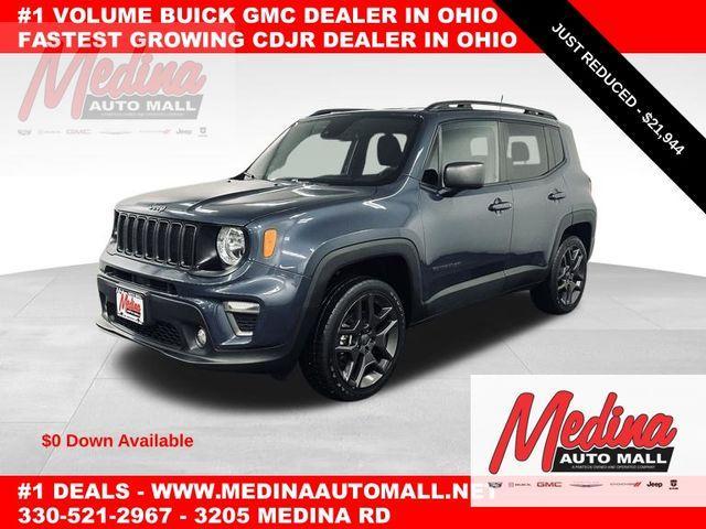 used 2021 Jeep Renegade car, priced at $21,944