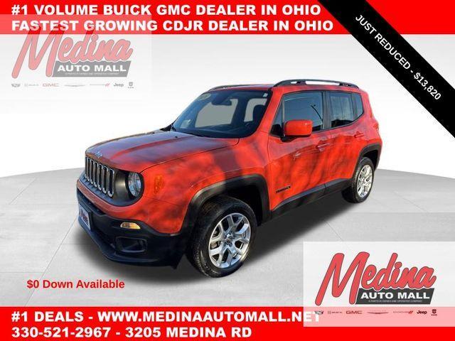 used 2018 Jeep Renegade car, priced at $13,820