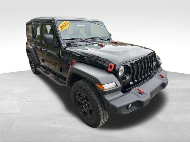 used 2022 Jeep Wrangler Unlimited car, priced at $29,985