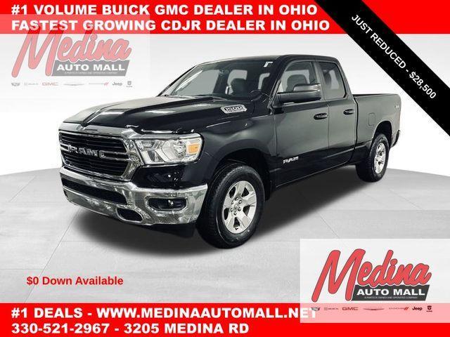 used 2021 Ram 1500 car, priced at $28,500