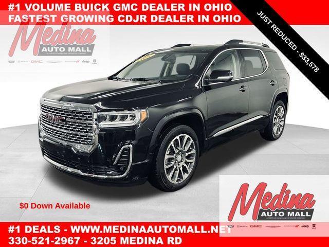 used 2021 GMC Acadia car, priced at $33,578