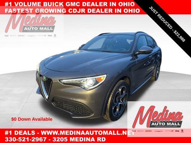 used 2021 Alfa Romeo Stelvio car, priced at $22,988