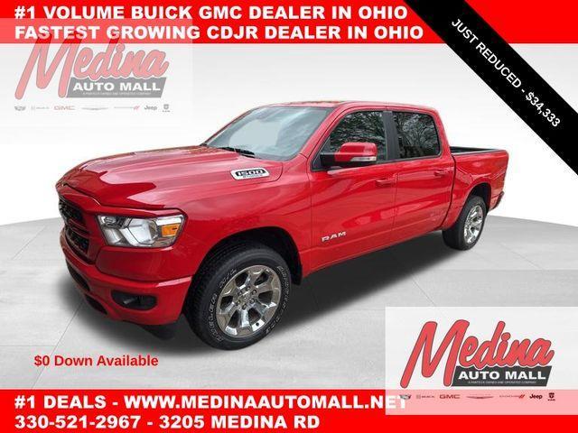 used 2022 Ram 1500 car, priced at $34,333