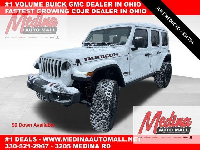 used 2020 Jeep Wrangler Unlimited car, priced at $34,704