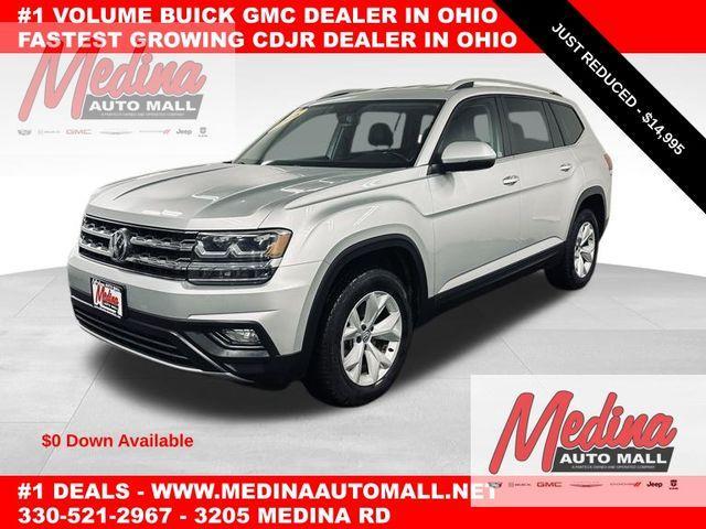 used 2018 Volkswagen Atlas car, priced at $14,995