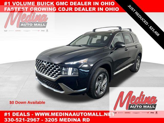used 2022 Hyundai Santa Fe car, priced at $23,458
