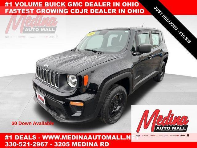 used 2019 Jeep Renegade car, priced at $16,333