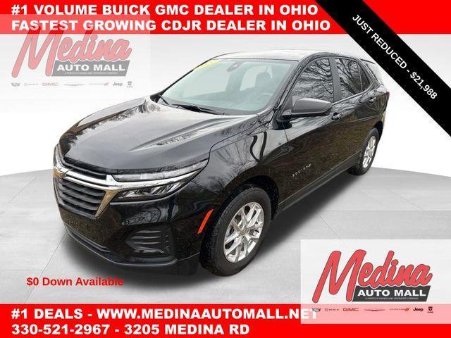 used 2022 Chevrolet Equinox car, priced at $21,988